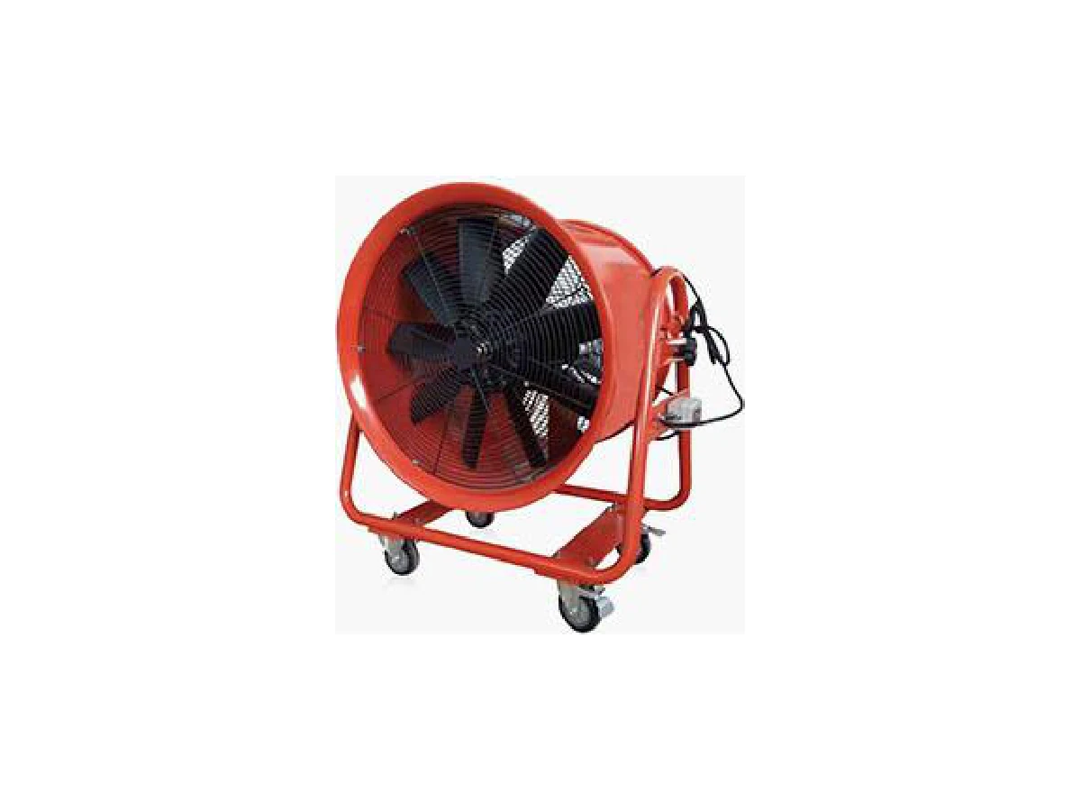 Portable Portable Industrial Axial Ventilator Blower with Hose Support · CZJ Machinery